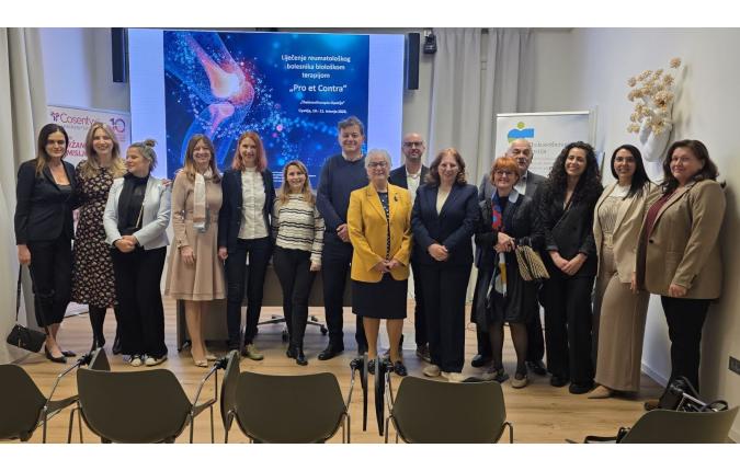 Uspješno održan skup - Liječenje reumatološkog bolesnika biološkom terapijom „Pro et Contra“