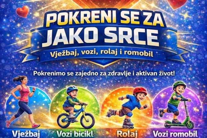 „Pokreni se i reagiraj na vrijeme – za Jako srce (9. i 16. svibnja 2026.)”