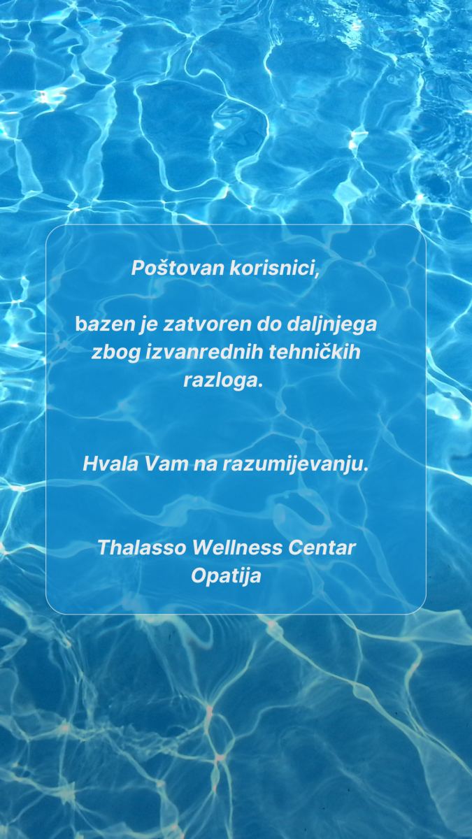 Bazen wellness  - zatvoren