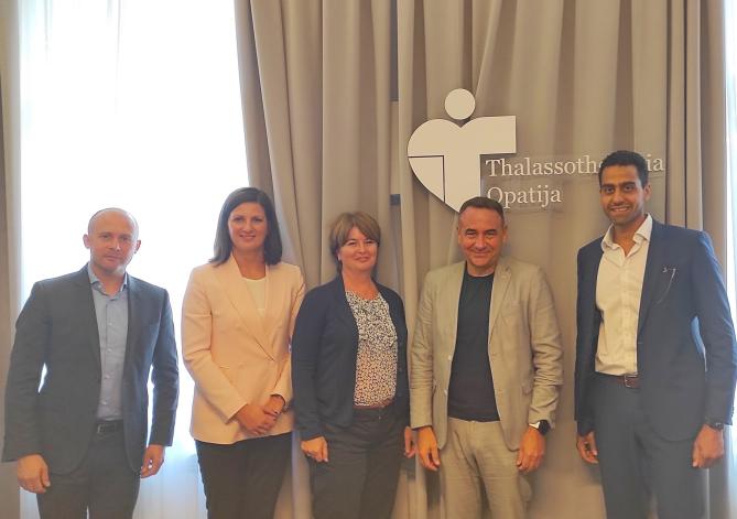 Visoka delegacija farmaceutske kuće “MSD i Schering-Plough” posjetila Thalassotherapiju