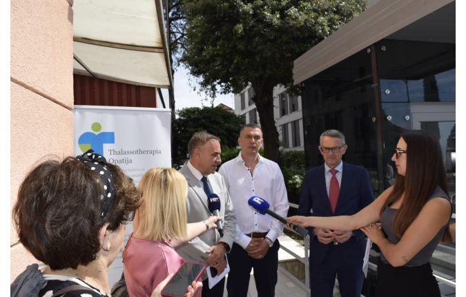 Predstavnici Primorsko-goranske županije posjetili Thalassotherapiju Opatija