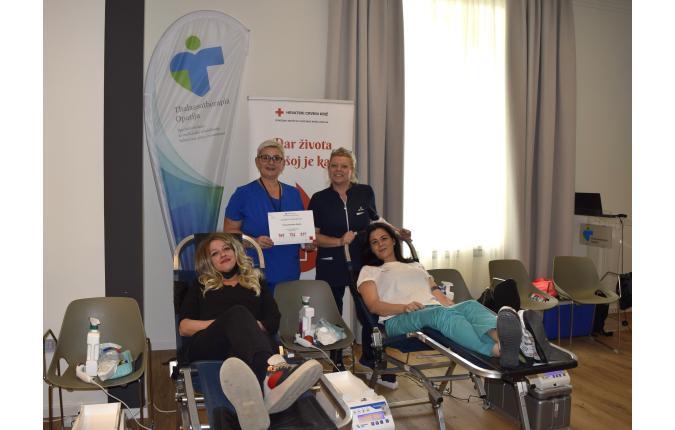 U Thalassotherapiji Opatija organizirano dobrovoljno darivanje krvi