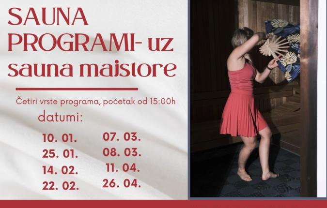 Sauna majstori termini 2026.