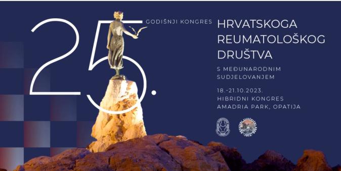 25. godišnji kongres Hrvatskoga reumatološkog društva (18. - 21. listopada 2023 | Opatija)