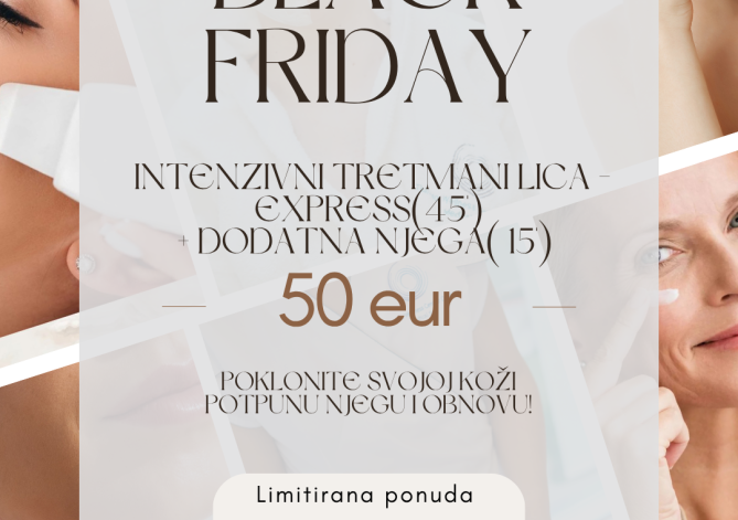 Black friday wellness ponuda 17. - 30.11.2025.