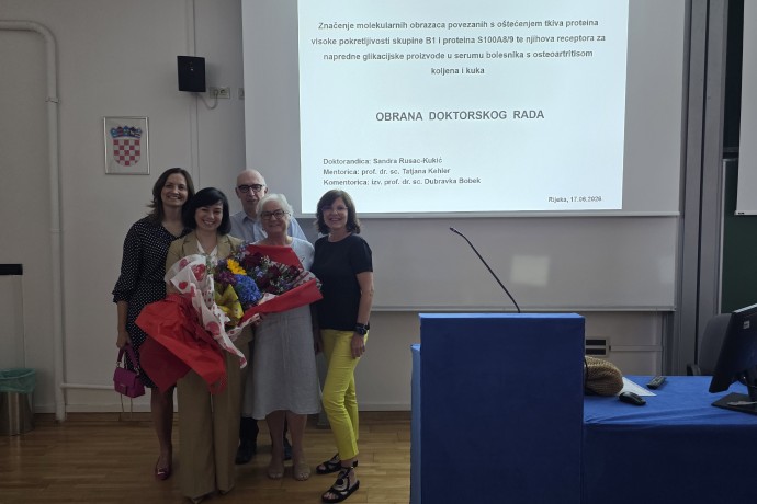Thalassotherapia Opatija dobila novu doktoricu znanosti