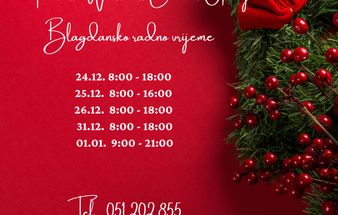 Blagdansko radno vrijeme 