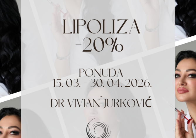 Lipoliza -20% ponuda - dr. Vivian Jurković