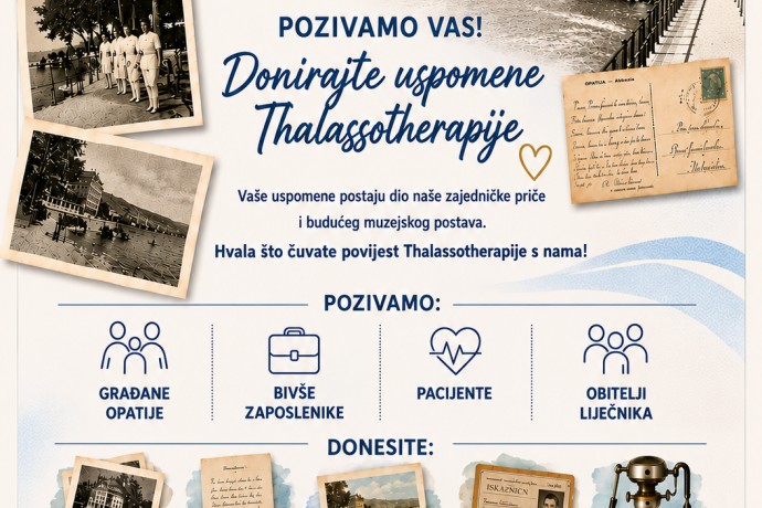 DONIRAJTE USPOMENE THALASSOTHERAPIJE