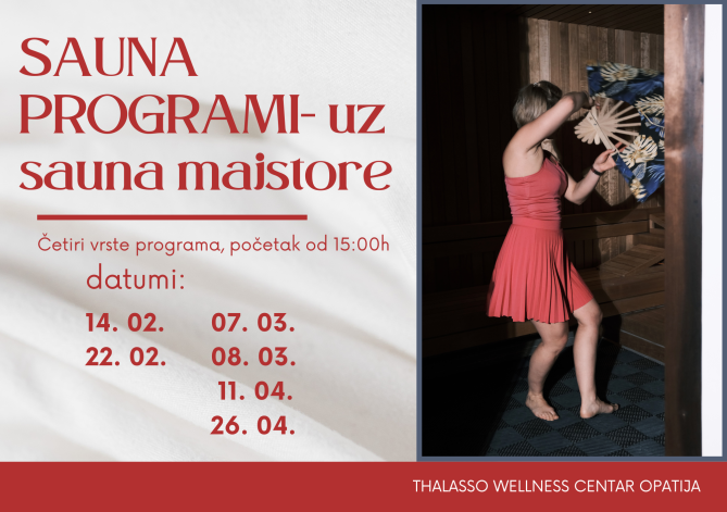 Sauna majstori termini 2026.