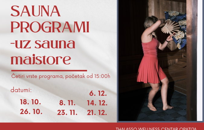 Sauna majstori u Thalasso Wellnessu termini