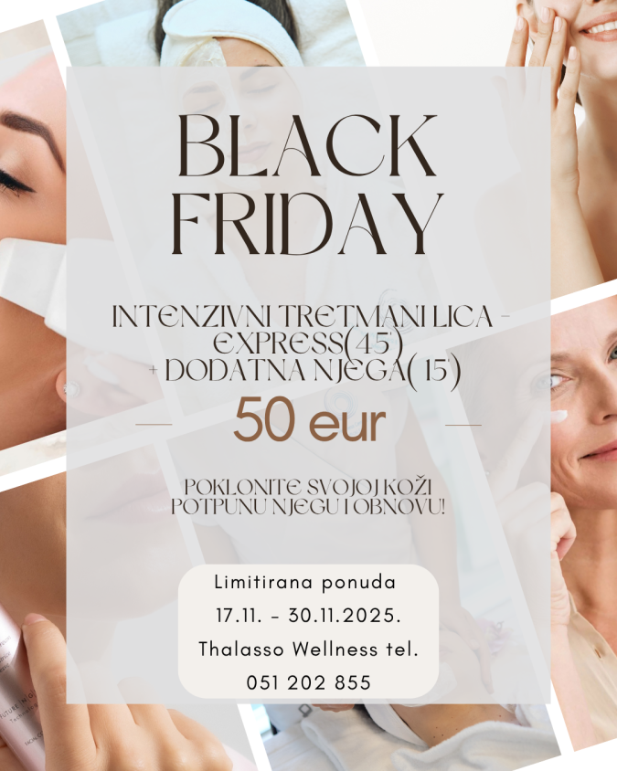 Black friday wellness ponuda 17. - 30.11.2025.