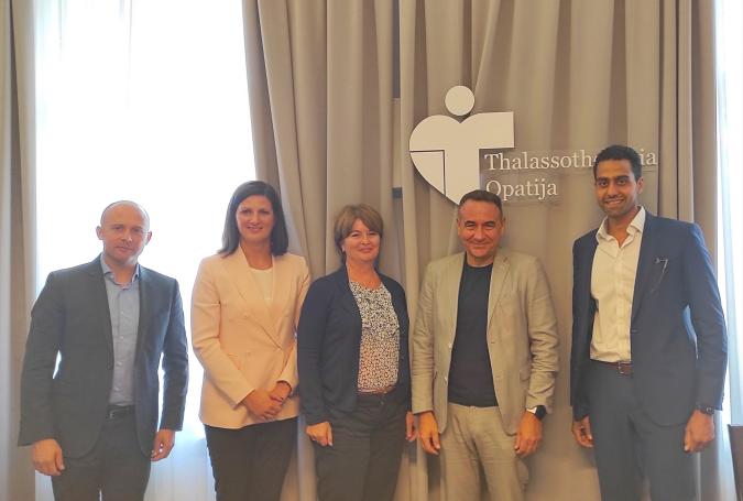 Visoka delegacija farmaceutske kuće “MSD i Schering-Plough” posjetila Thalassotherapiju