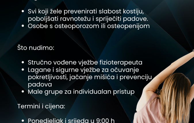 Novo - Vježbe za osteoporozu