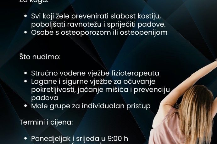 Novo - Vježbe za osteoporozu